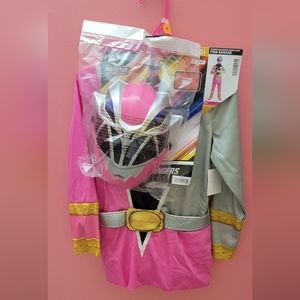 Power Rangers girls pink costume